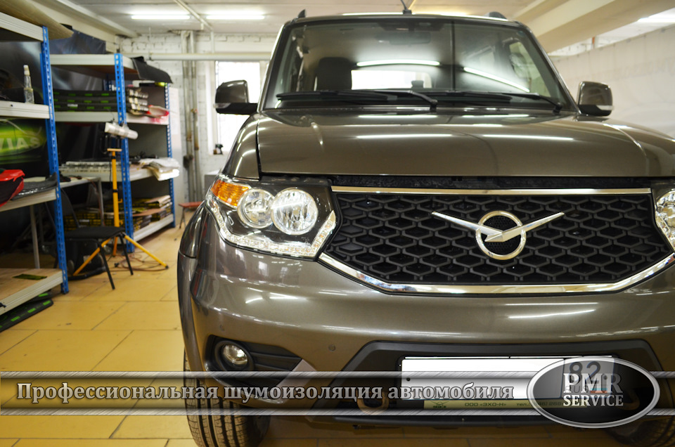 Шумоизоляция УАЗ Патриот — PMR-Service на DRIVE2