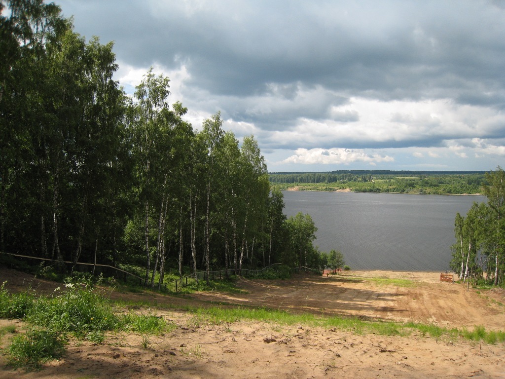 Деревни На Волге Фото