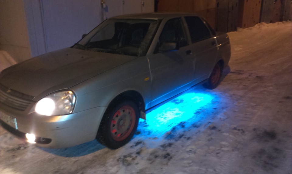 Lada Приора подсветка