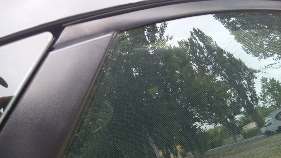 Автошторки + ресницы своими руками — Ford Focus II Hatchback, 2 л, 2006 ...