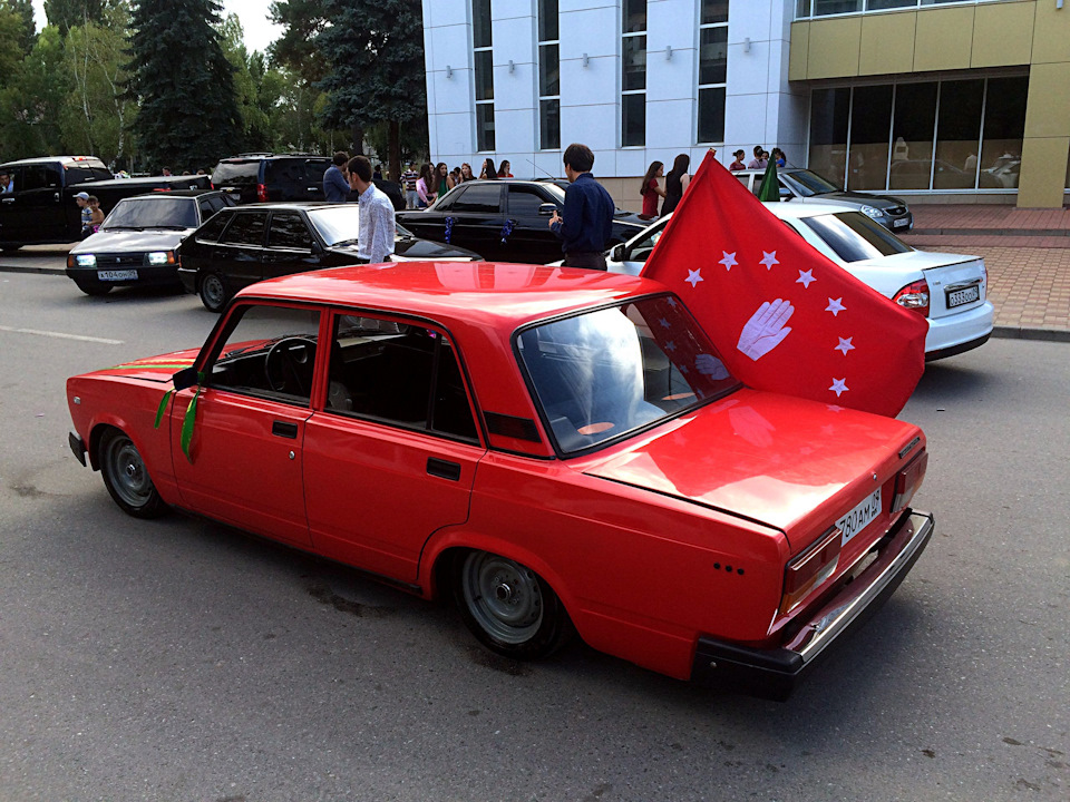 Последдние фотки Машки на посадке в этом году.)) — Lada 2107, 1,6 л ...
