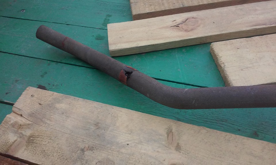 Меняем выхлоп — УАЗ 452, 2,5 л, 1982 года | своими руками | DRIVE2