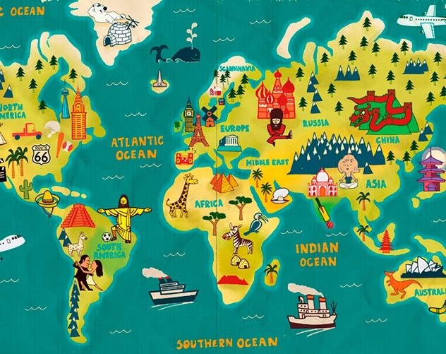 Иллюзия величия: как в реальности должна выглядеть Россия на карте мира —Сообщество «Это интересно знать...» на DRIVE2