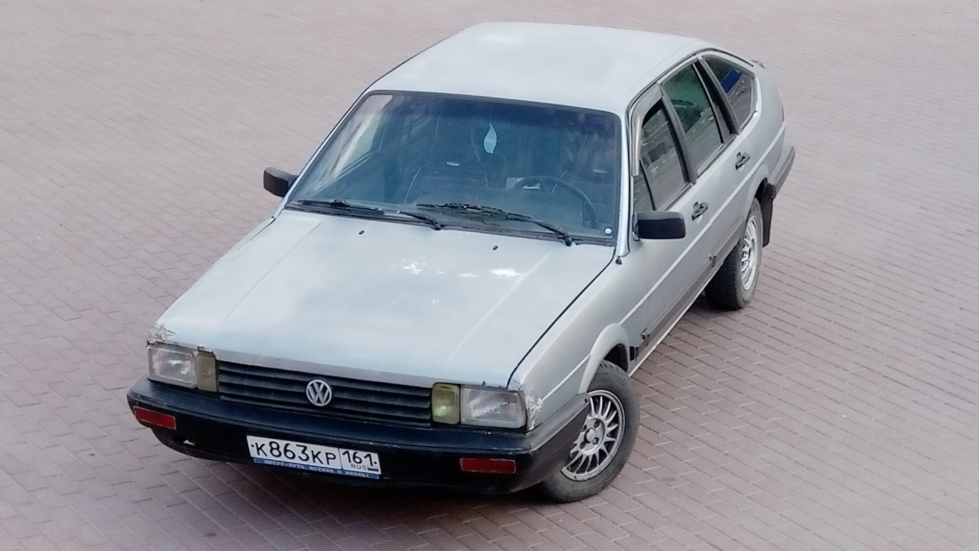 Volkswagen Passat B2 1.6 бензиновый 1987 | Серый крокодил на DRIVE2