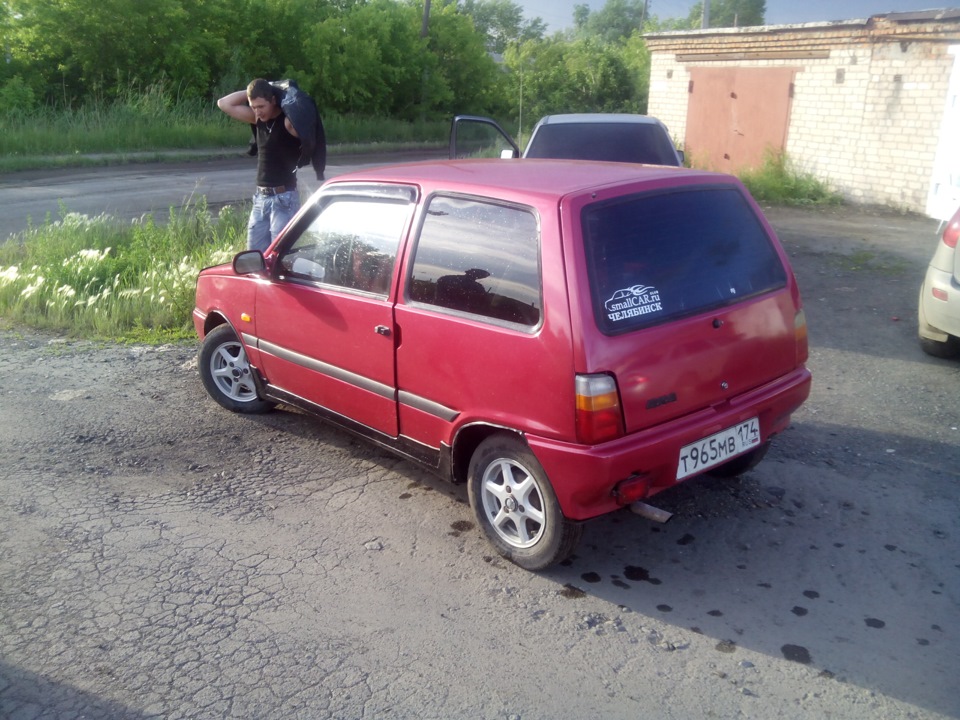 Новый хозяин новая машина)) — Lada Ока 11113, 0,7 л, 2000 года ...