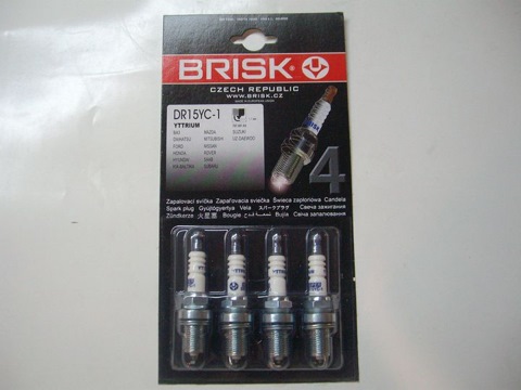 DR15YC1 Свеча зажигания ВАЗ-2112 DR15YC-1 SUPER комплект BRISK ...