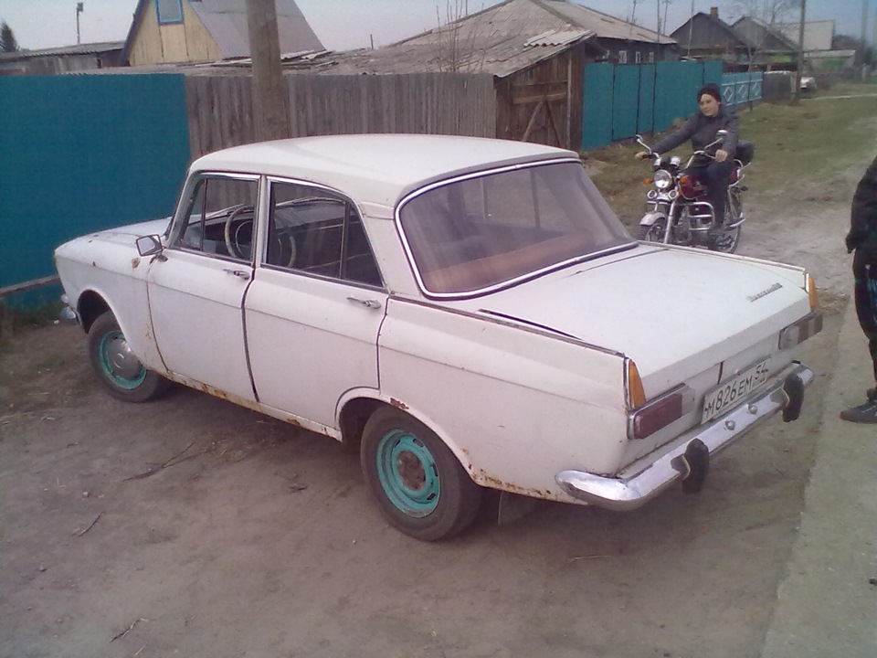 взорвался глушитель)) — ИЖ Москвич 412, 1,5 л., 1976 года | прикол | DRIVE2
