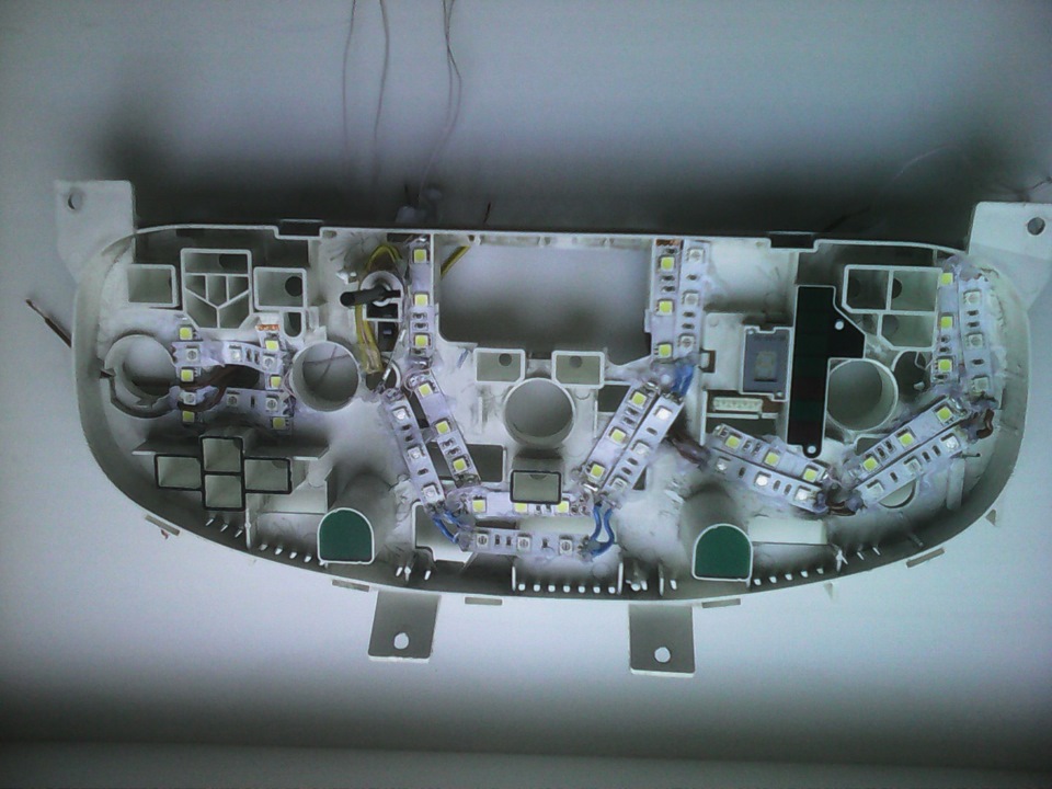 Переделка подсветки приборной панели) — Honda Accord (6G), 2 л, 1998 ...