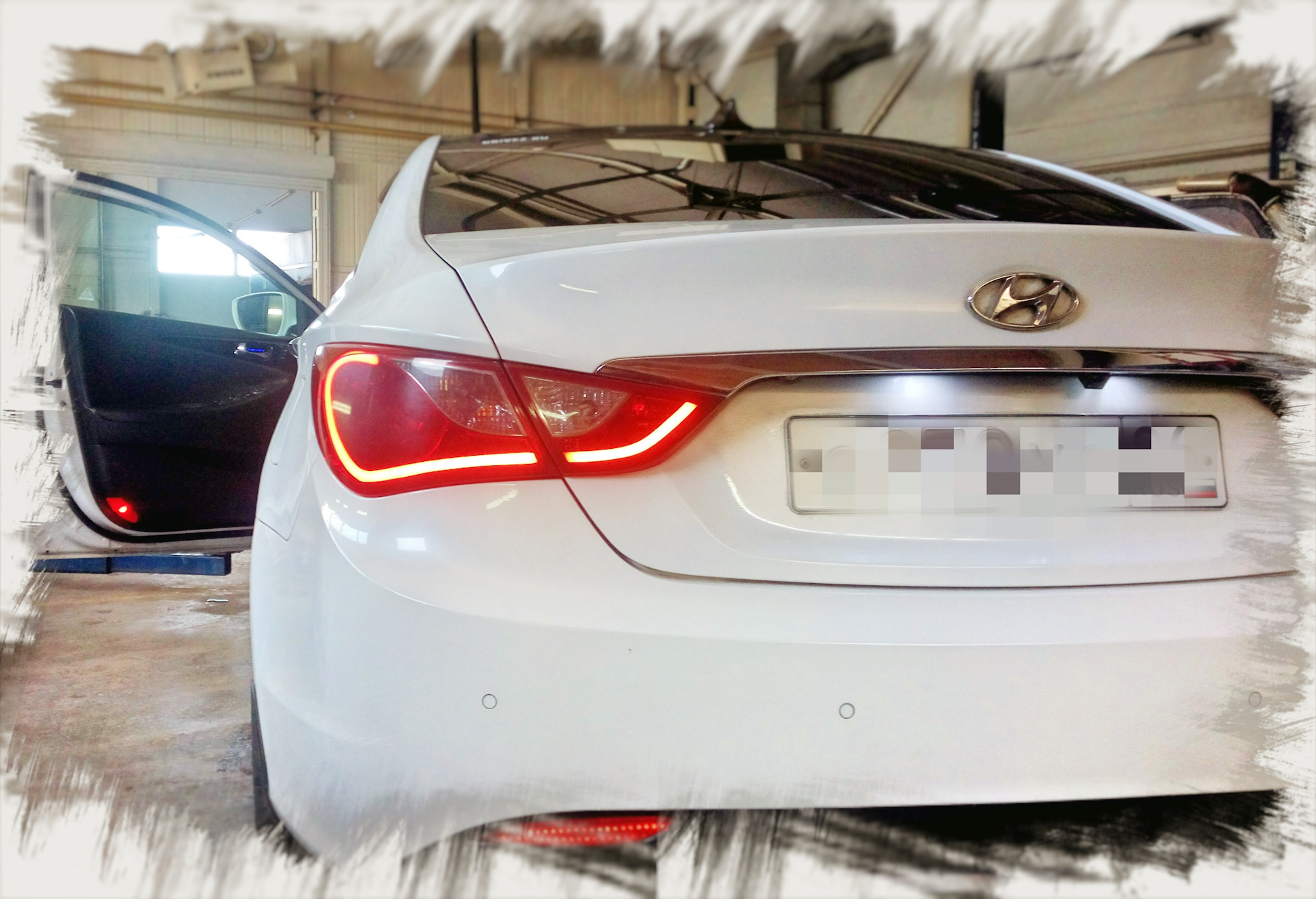 Тюнинг - оптика, фары Hyundai Sonata YF / Хендай Соната