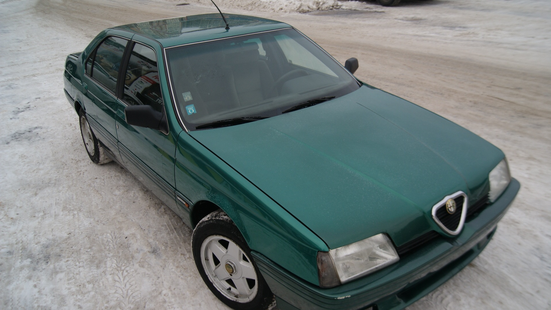 Alfa Romeo 164 2.0 бензиновый 1993 | зелёная змея на DRIVE2