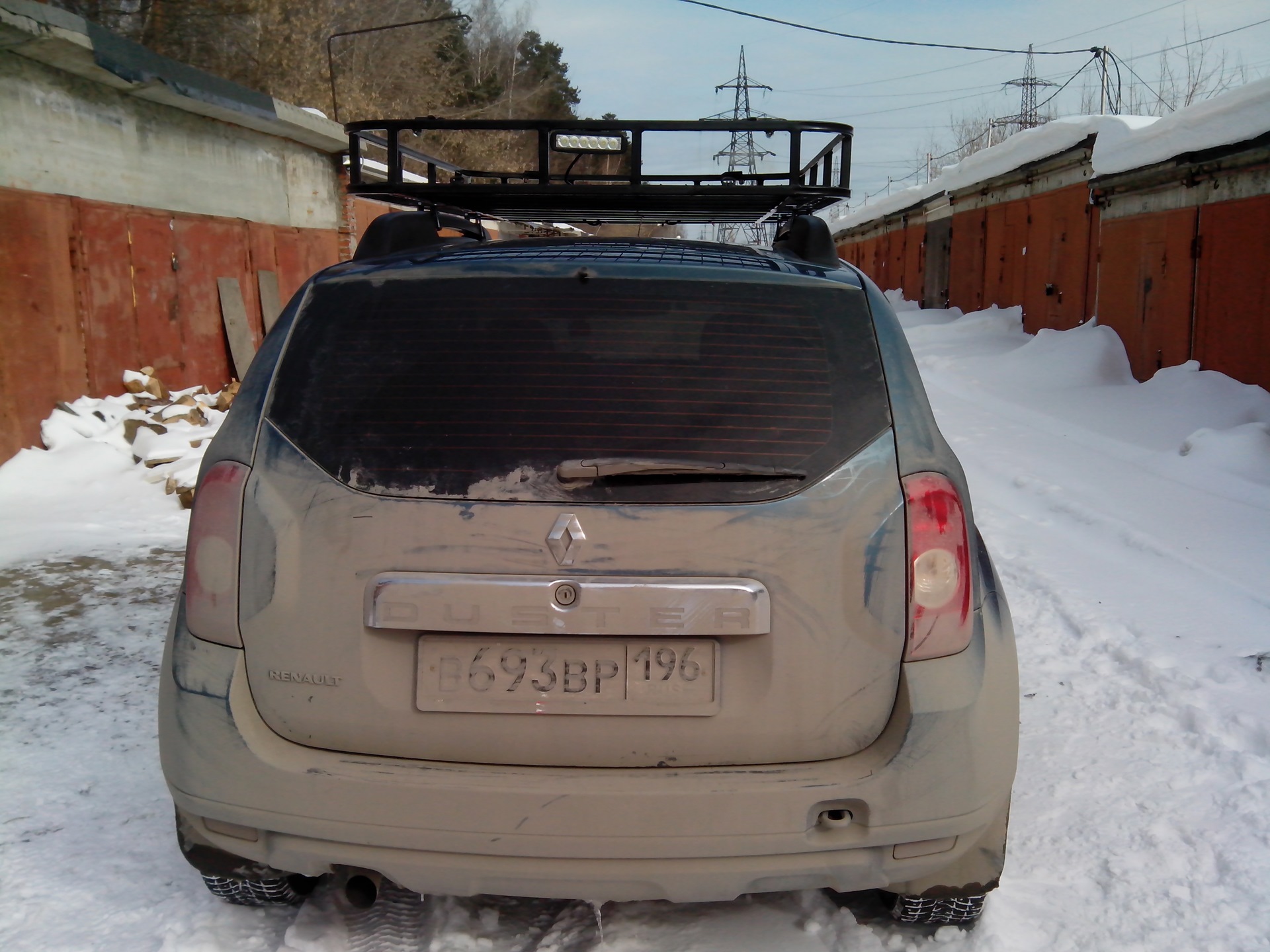 Экспедиционный багажник на рено дастер — Chevrolet Niva, 1,7 л., 2011 ...