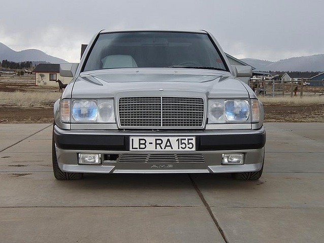 Передний бампер мерседес 124 тюнинг АМГ дорестайл - Mercedes-Benz E-class Coupe (C124), 2,3 л, 1987 года тюнинг DRIV