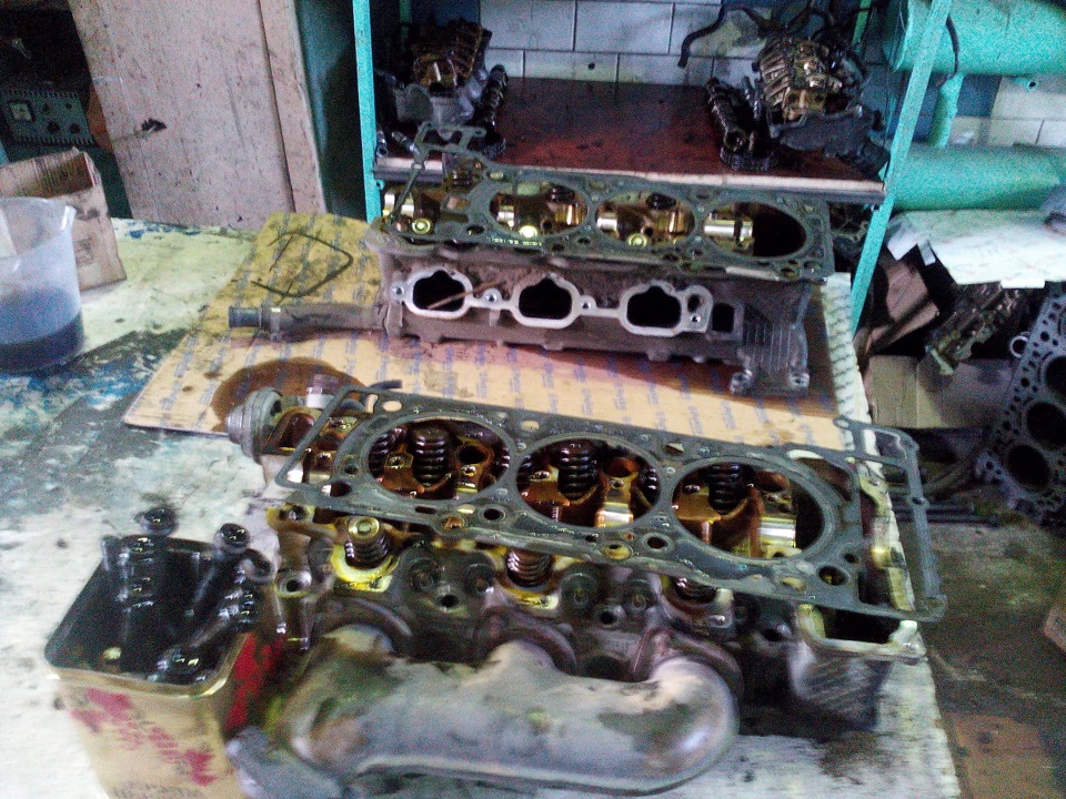 Диагностика ущерба. Двигатель. — Mercedes-Benz S-Class (W220), 3,7 л ...