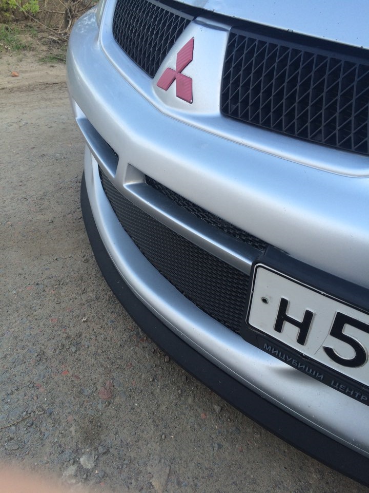 Универсальная резиновая губа — Mitsubishi Lancer IX, 1,6 л, 2007 года ...
