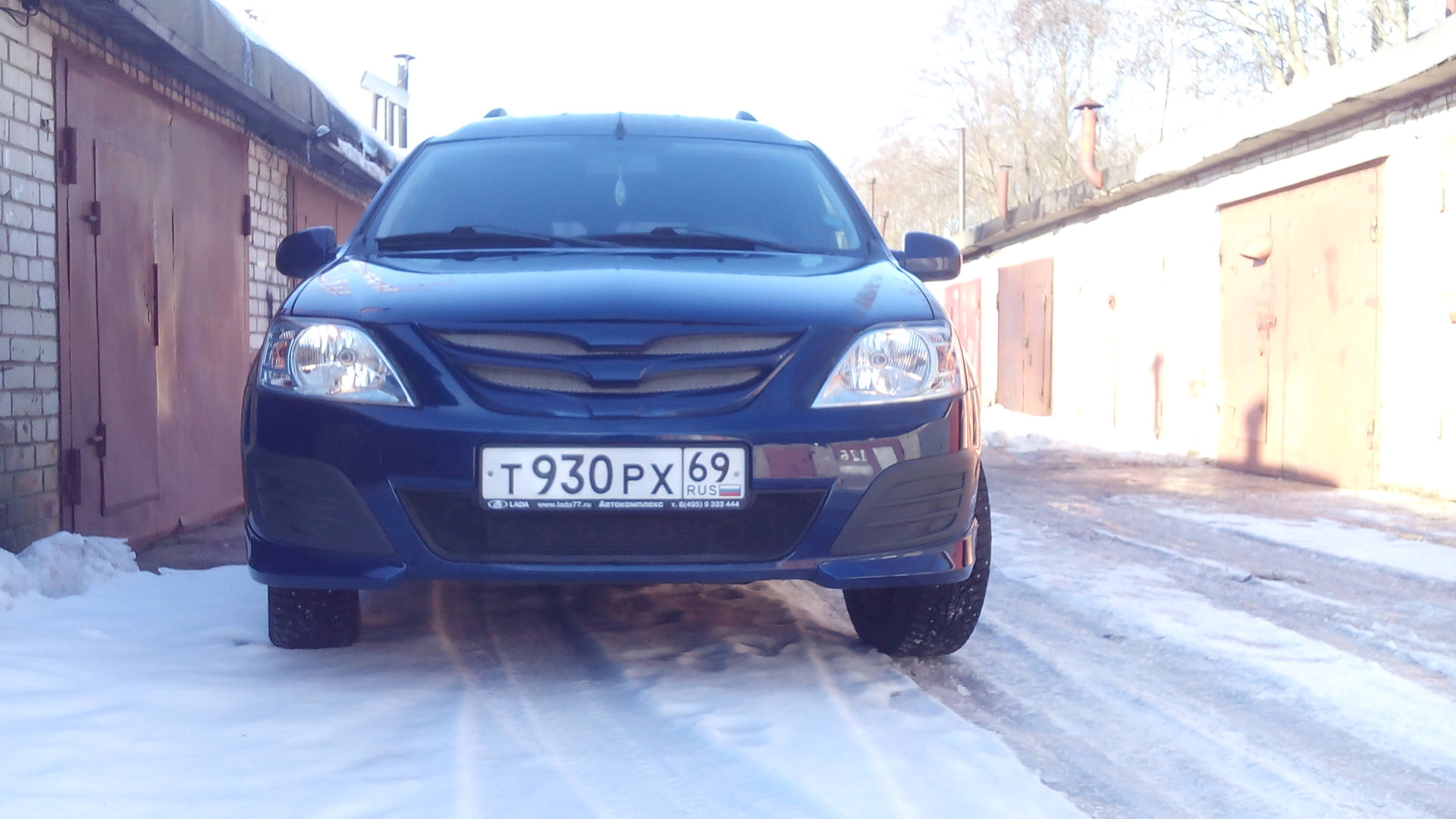 Клыки — Lada Ларгус, 1,6 л, 2016 года | стайлинг | DRIVE2