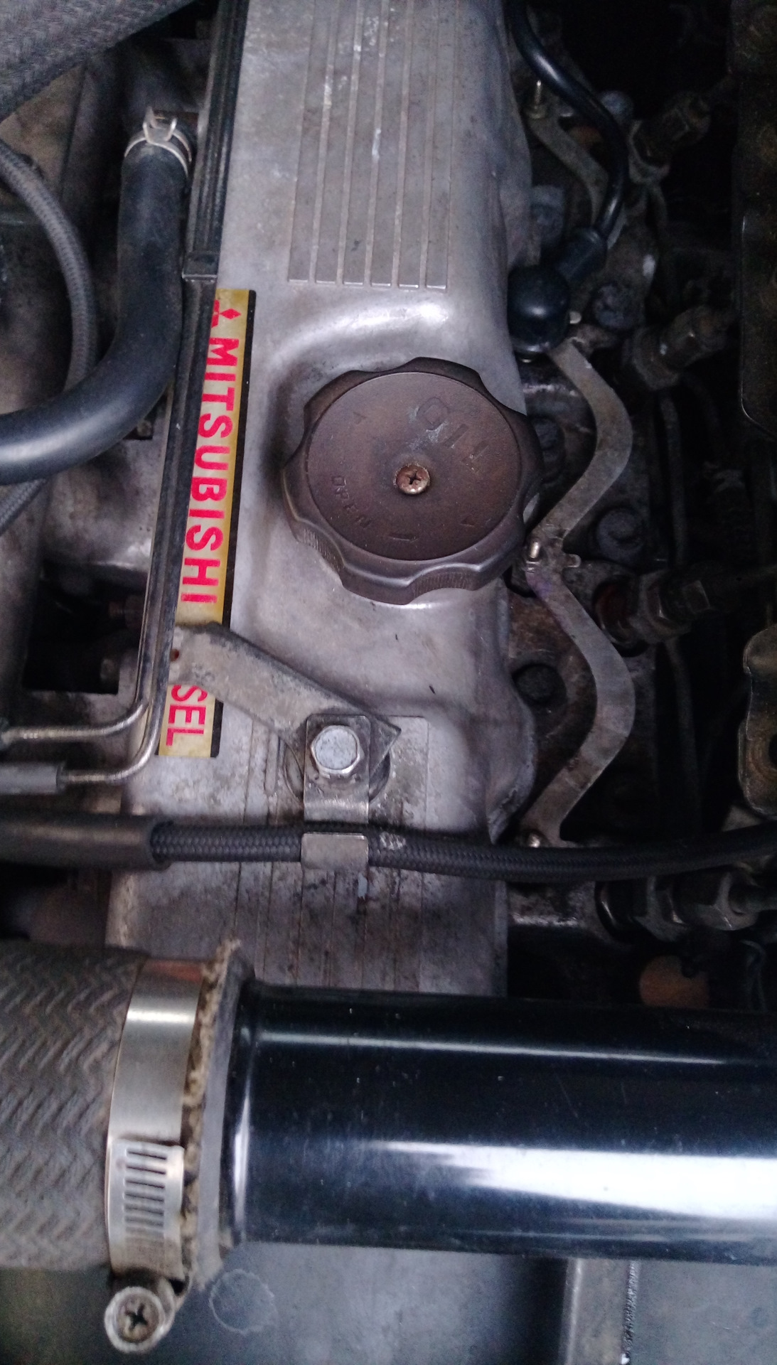 Замена двигателя на контрактный — Mitsubishi Pajero Sport (1G), 2,5 л ...