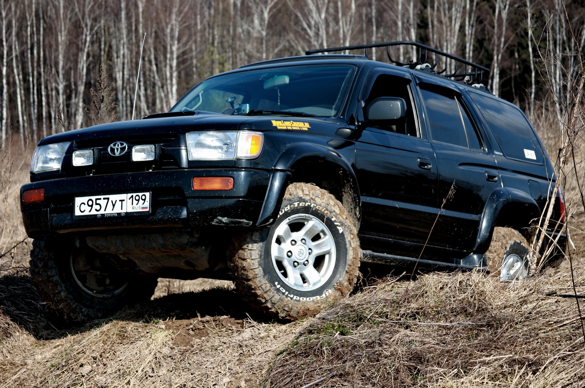 Installation of additional light - Toyota 4Runner 34 L 2001