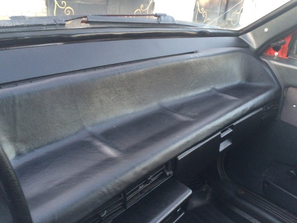 Перетянул панель кожзамом — Lada 2108, 1,5 л., 1993 года | стайлинг ...