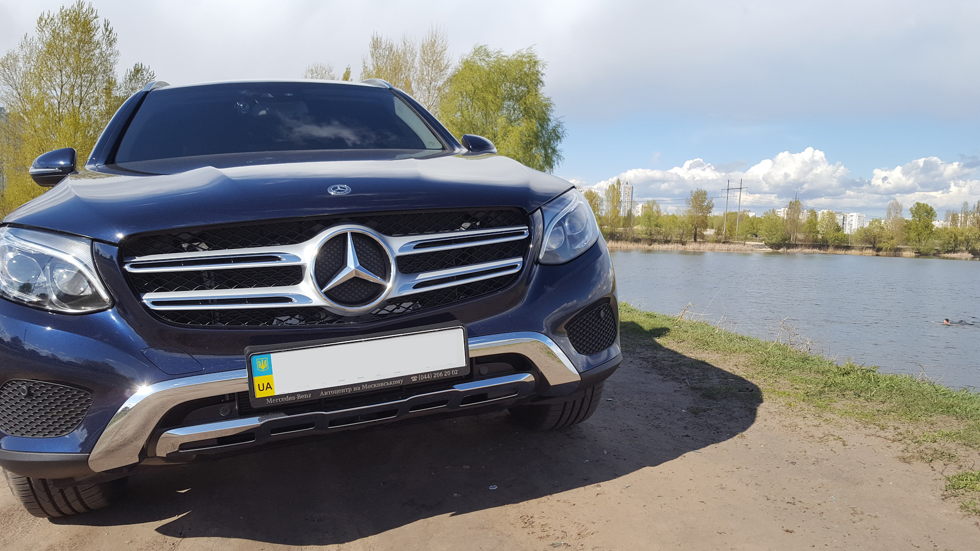 Mercedes-Benz GLC (X253) 2.1 дизельный 2017 | Синий кавансит на DRIVE2