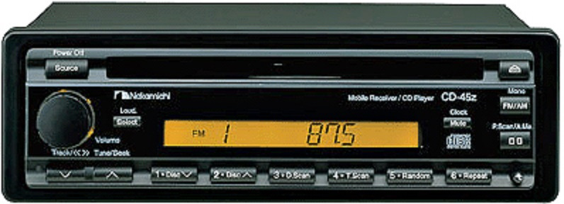 Свербит))) Nakamichi CD-45z — BMW 5 series (E34), 2 л, 1991 года