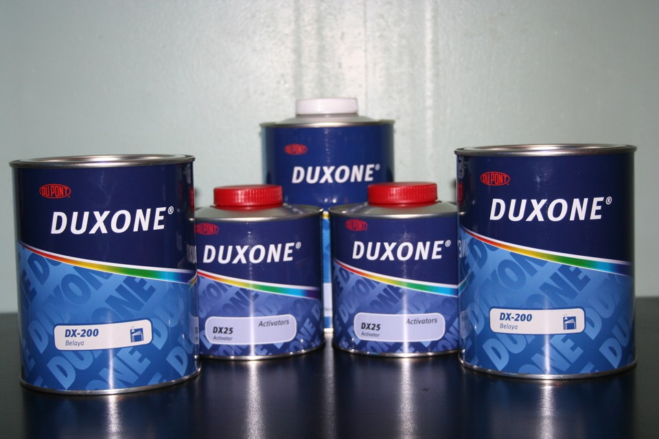 Автоэмаль Duxone 2к палитра