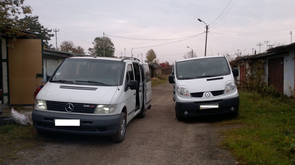 Рено Трафик и Мерседес Вито.2002г.Англия.Фотосессия — Renault Trafic ...