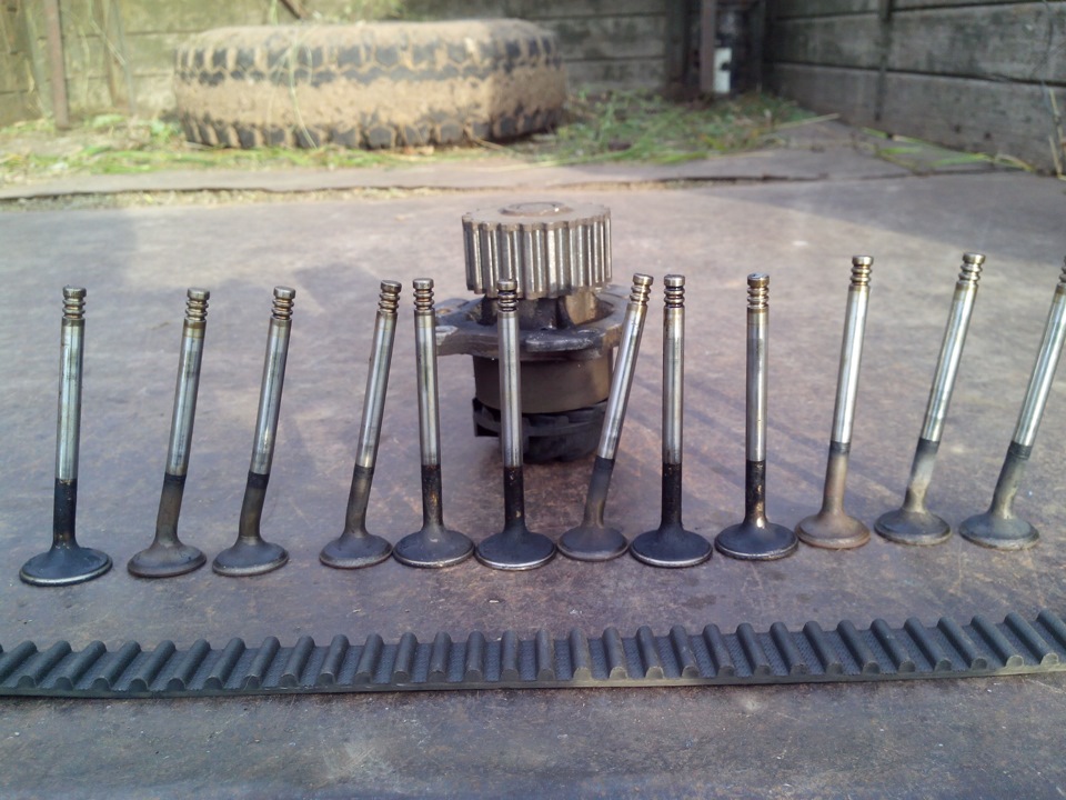 Приора, ремень, клапана ремонт — DRIVE2