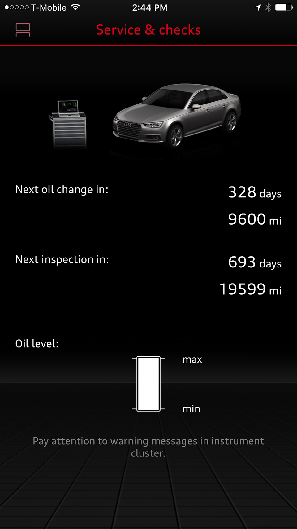 MMI Conect — Audi A4 (B9), 2 л, 2016 года | наблюдение | DRIVE2