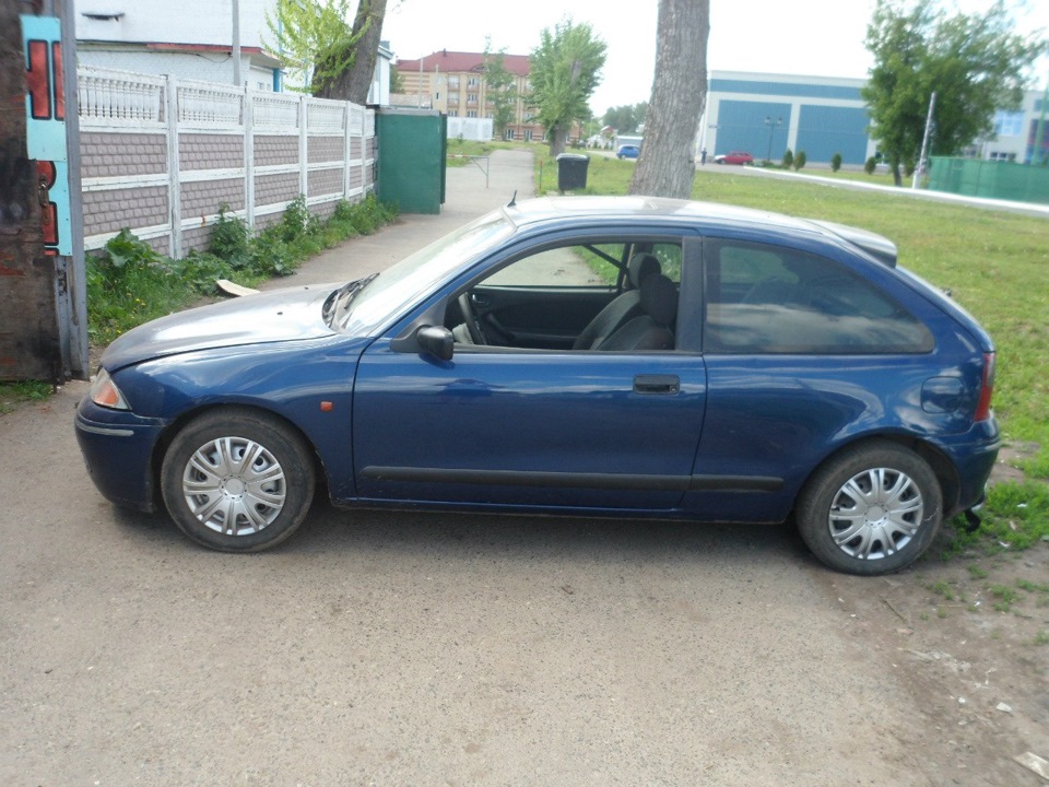 ровер 200 синий