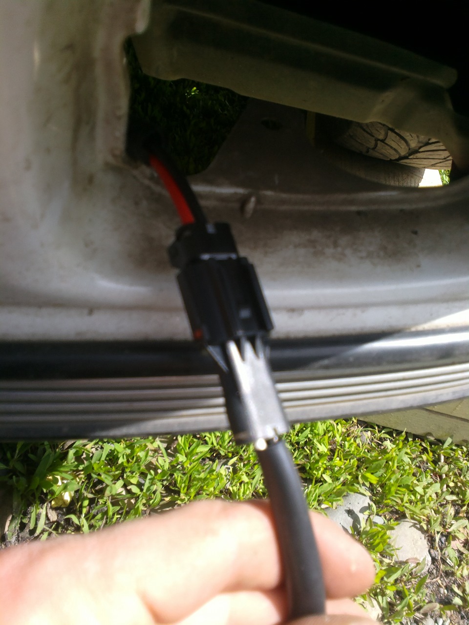установил туманки в бампер — Nissan Sunny (B15), 1,5 л, 2000 года ...