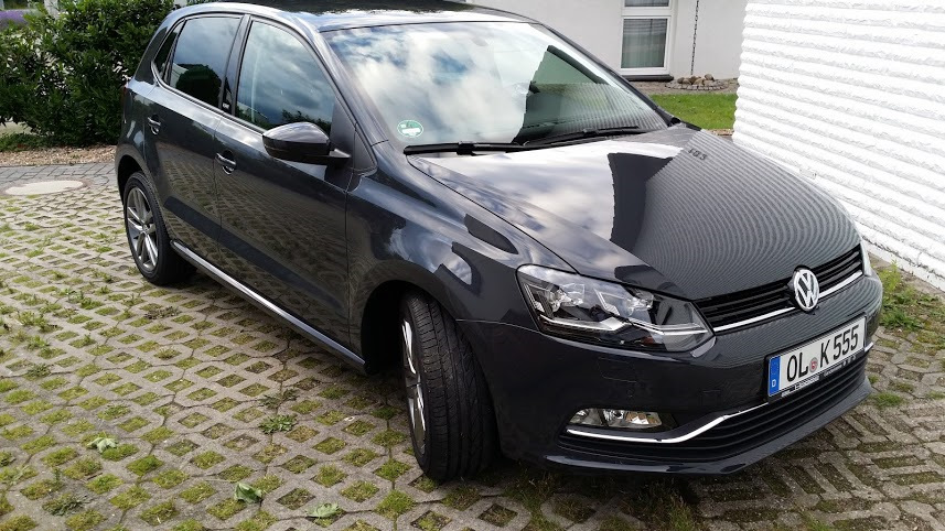 Volkswagen Polo Exclusive черный