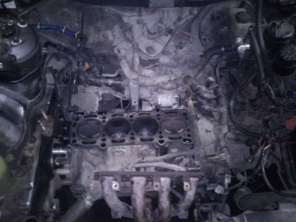 Масло в расширительном — Mazda 626 IV (GE), 1,8 л, 1992 года | своими ...