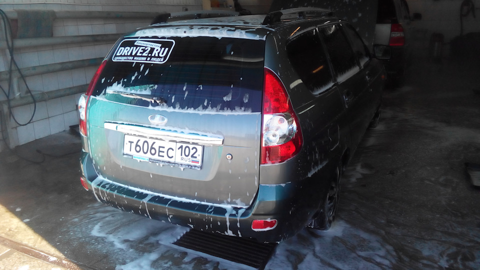 Мойка Мотора и кузова — Lada Приора универсал, 1,6 л, 2011 года | мойка ...
