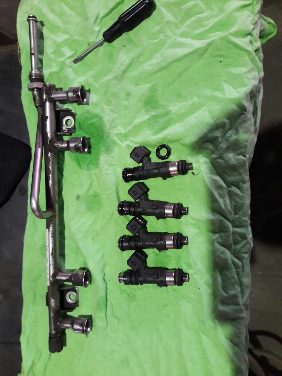 Решил почистить форсунки — Lada 2115, 1,6 л, 2009 года | своими руками ...