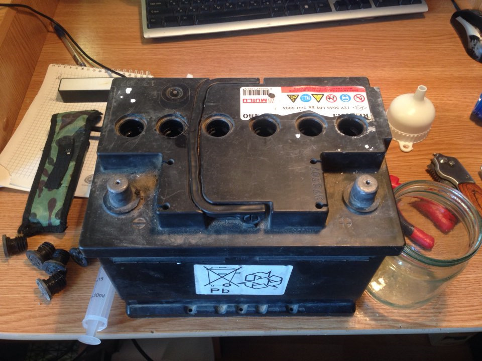 Оживляем акб — Lada 21121, 1,6 л, 2008 года | расходники | DRIVE2