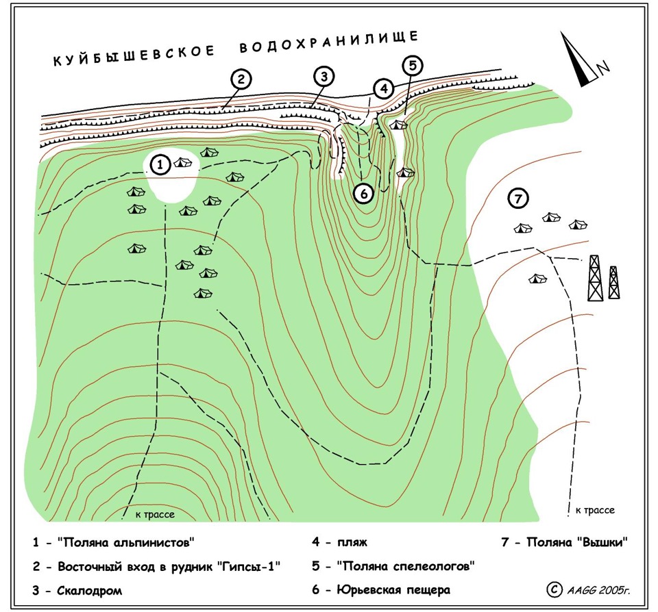 Камское устье татарстан карта