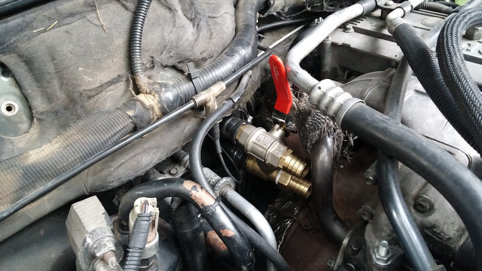 Как всё это выглядит в подкапотном. — Jeep Cherokee (XJ)