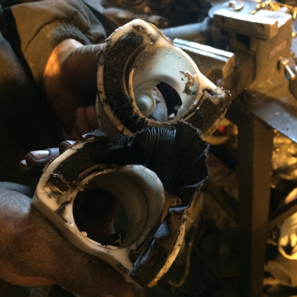 Замена топливного фильтра и масла в МКПП — KIA Ceed (1G), 1,6 л, 2008 ...