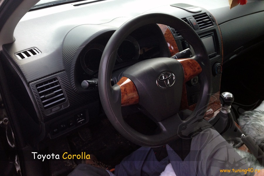 Toyota Corolla, перетяжка руля — VDF (Tuning40) на DRIVE2