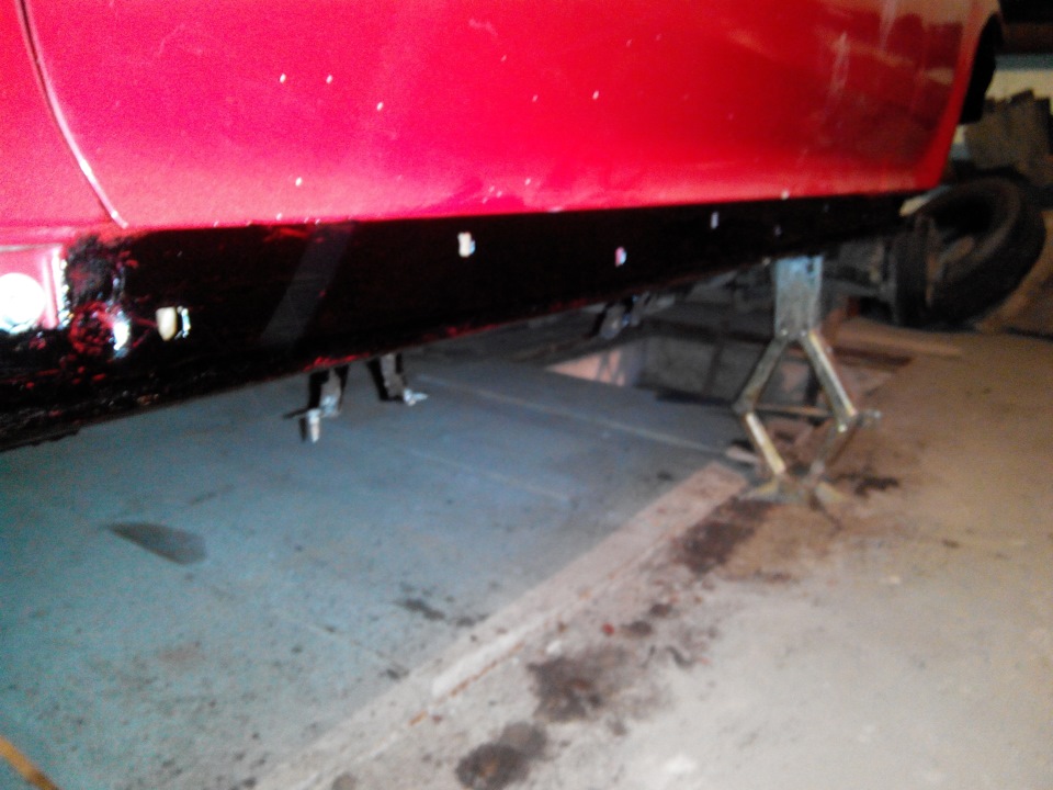 Анти-коррозийная обработка задних арок и порогов, или дурака работа ...