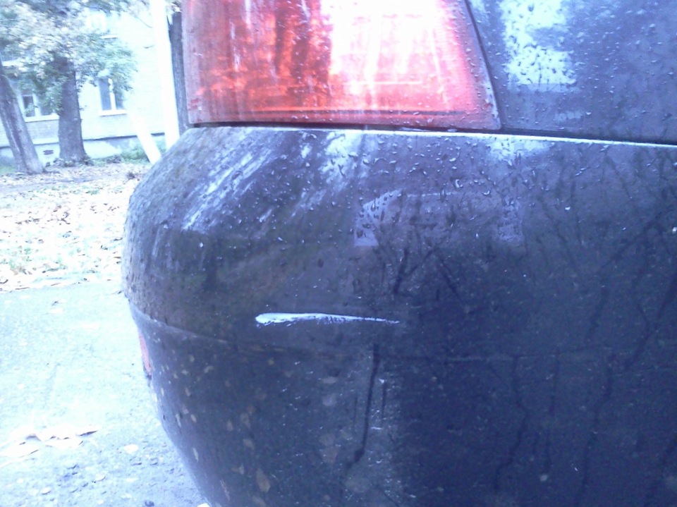 Эх чуток задели меня — Lada Приора седан, 1,6 л, 2008 года | ДТП | DRIVE2