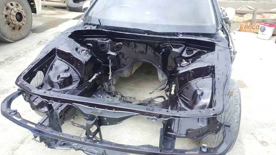 ну вот мы и приехали щас начнём собираться — Toyota Cresta (90), 2,5 л ...