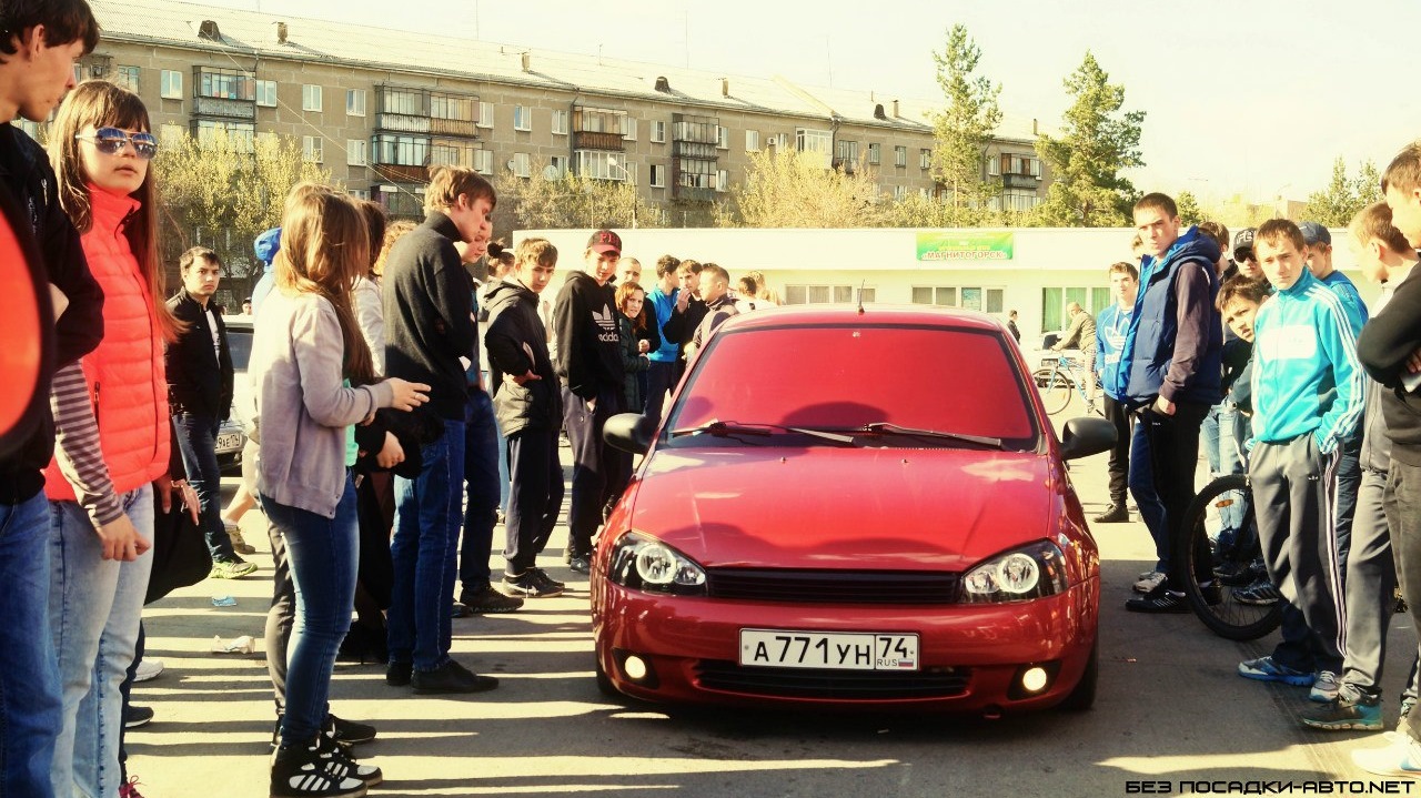 Lada Калина седан 1.6 бензиновый 2005 | [Red Car13] на DRIVE2