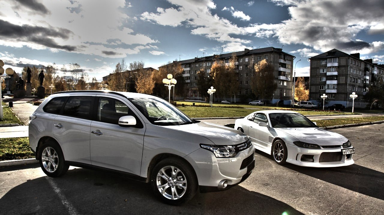 Mitsubishi Outlander (3G) 2.4 бензиновый 2012 | Full size SUV на DRIVE2