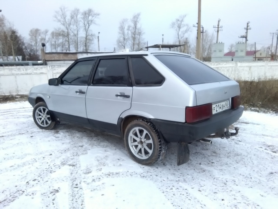 Красные стопари — Lada 21093, 1,5 л, 2003 года | тюнинг | DRIVE2
