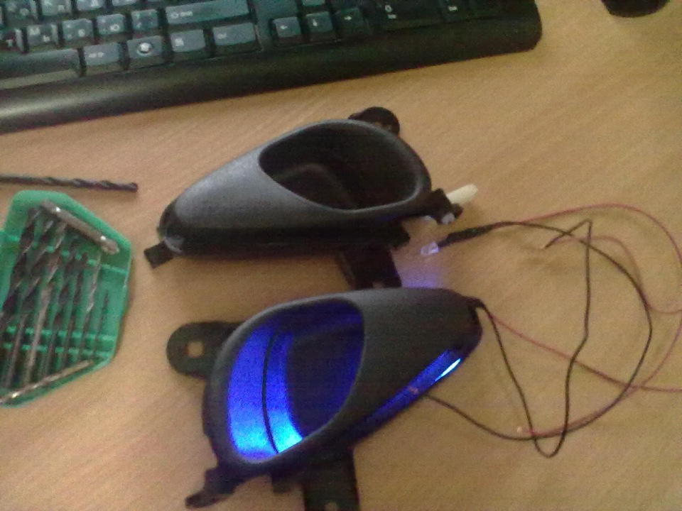 Подсветка ручек салона от Шеви. — Lada 21073, 2,1 л, 2008 года | тюнинг ...