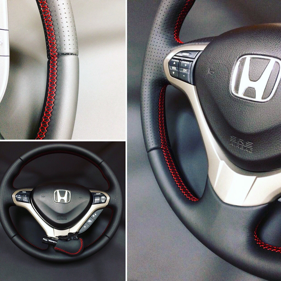 Оплетка руля HONDA, тиснение NAPPA — ОПЛЕТКИ.РФ на DRIVE2