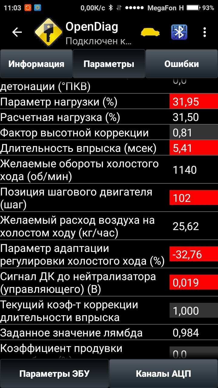 Фактор высотной коррекции приора