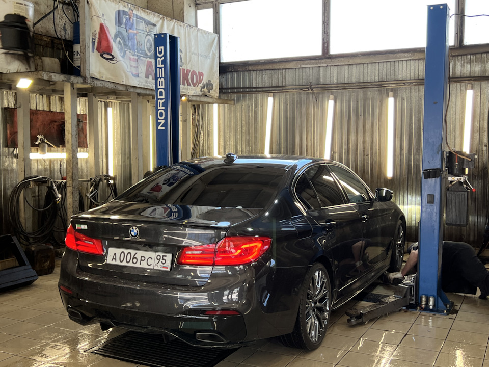 Фото в бортжурнале BMW 5 series (G30)