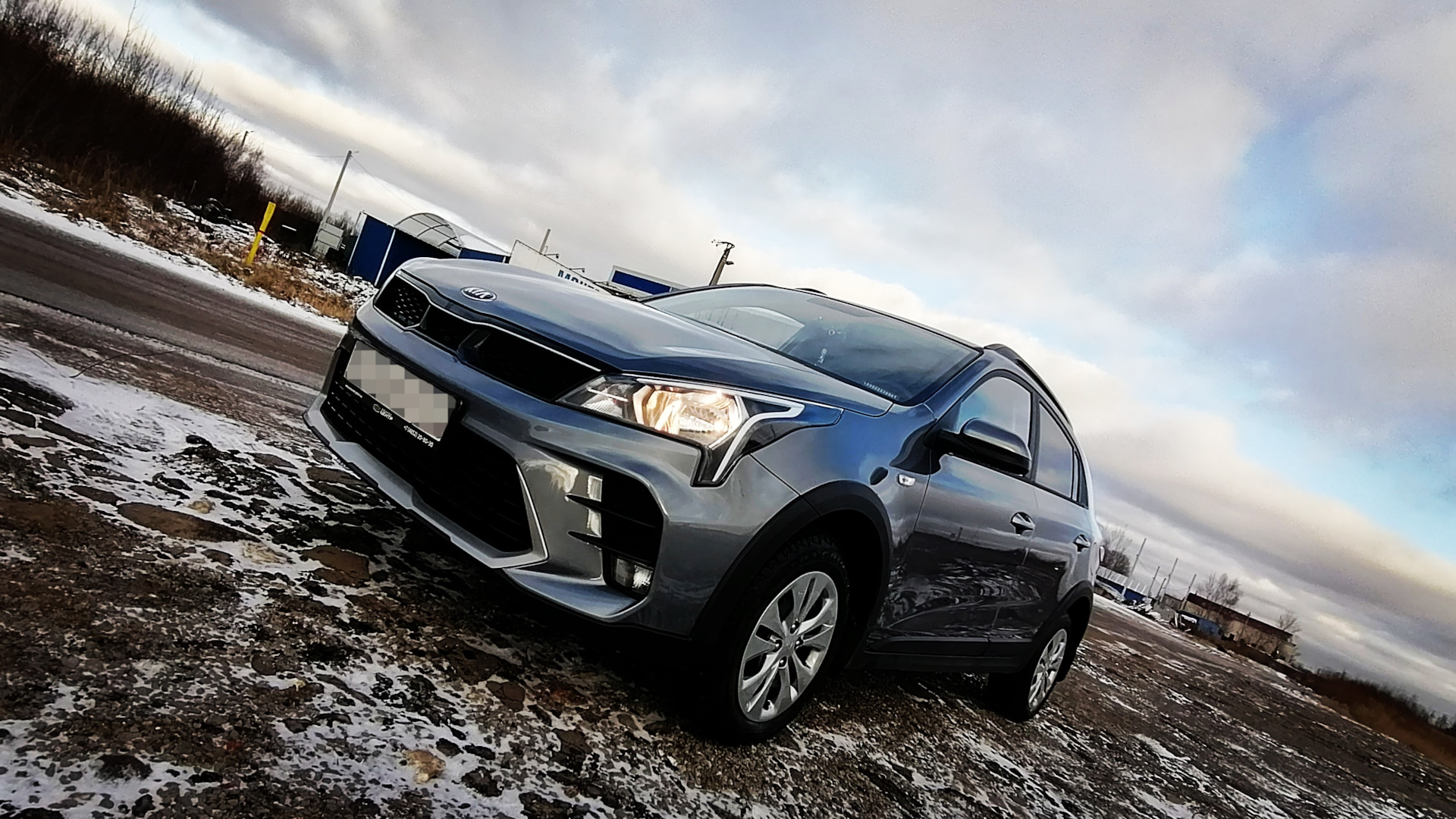 KIA Rio X 1.6 бензиновый 2021 | 🇰🇷 Urban grey на DRIVE2